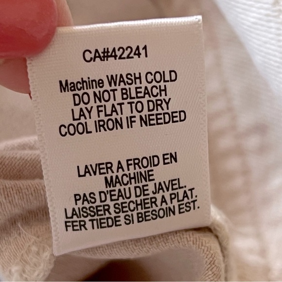 YFB Young Fabulous & Broke Beige Flap pocket Crop jacket, tencell blend, L NWOT - Picture 13 of 14